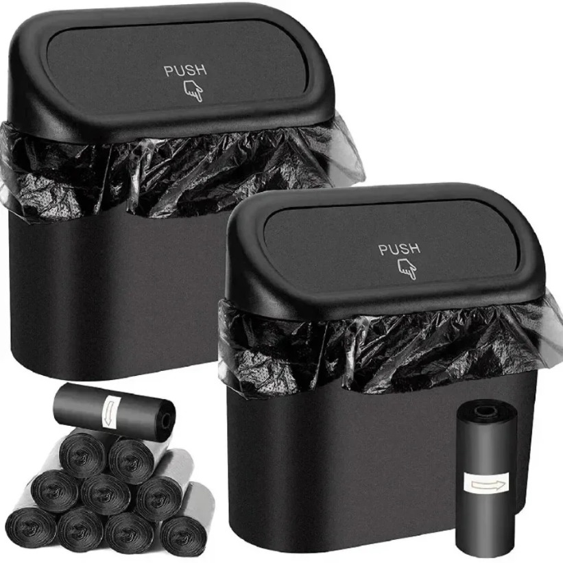 Home Office Call Center - New Car Trash Can (with Lid)
