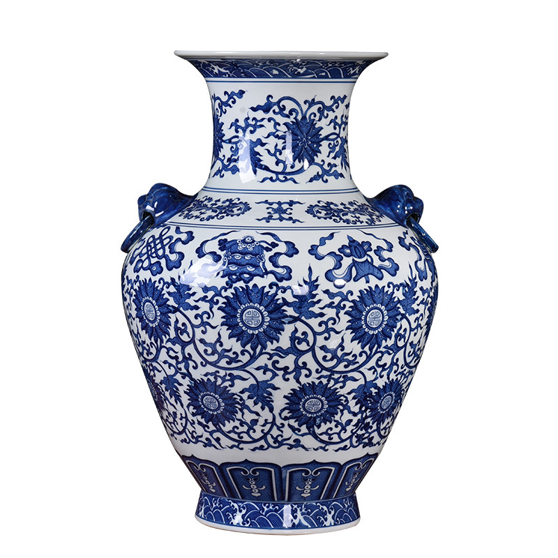 Home Office For Two - High Quality Blue White Porcelain Art