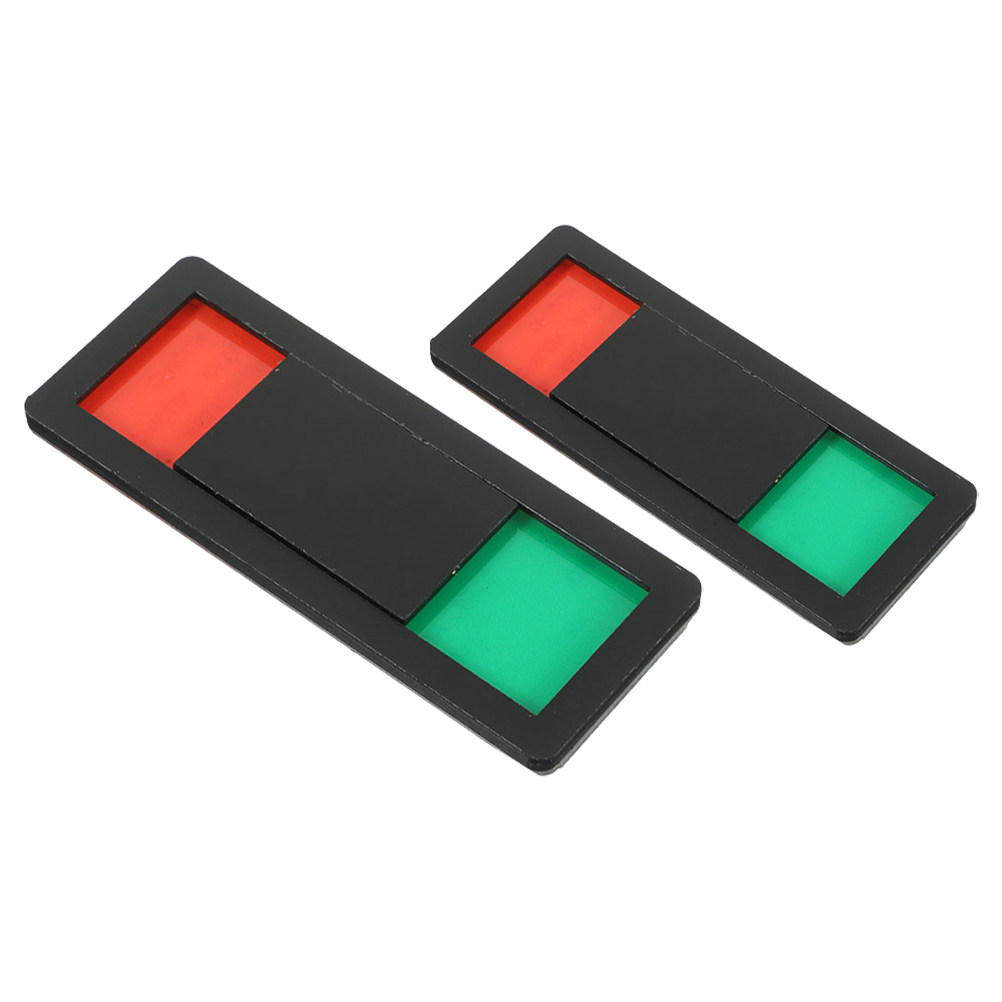 Home Office Vacantes - 2Pcs Versatile Slide Door Indicator Signboard