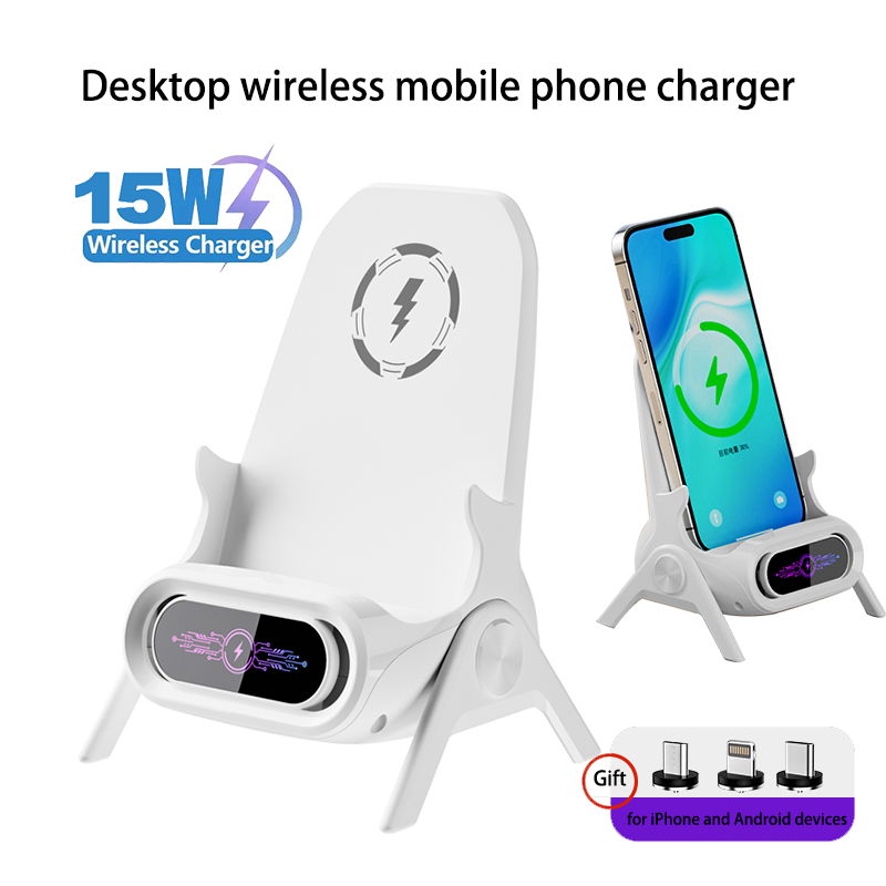 Home Office Call Center - Newest Product 2026 Desktop Wireless Charger