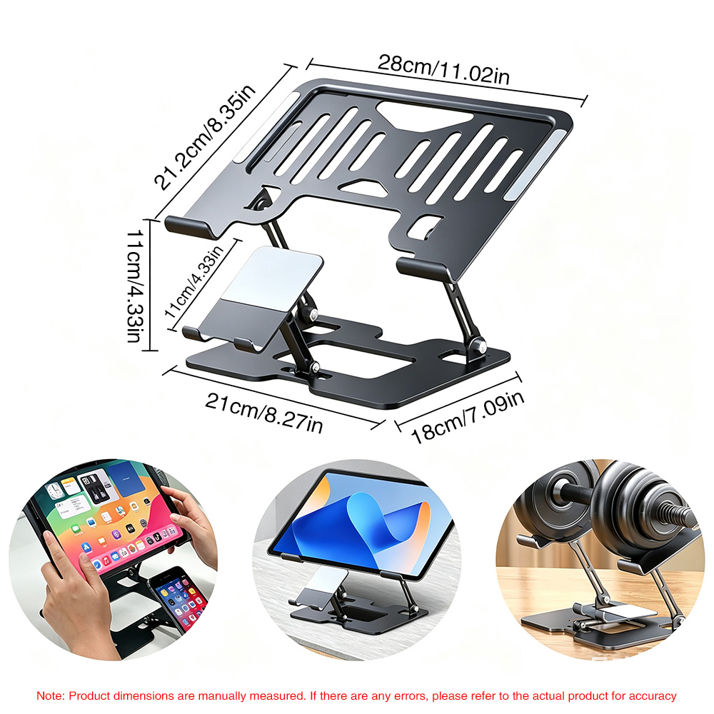 Home Office Call Center - Heavy Load Carbon Steel Laptop Cooling