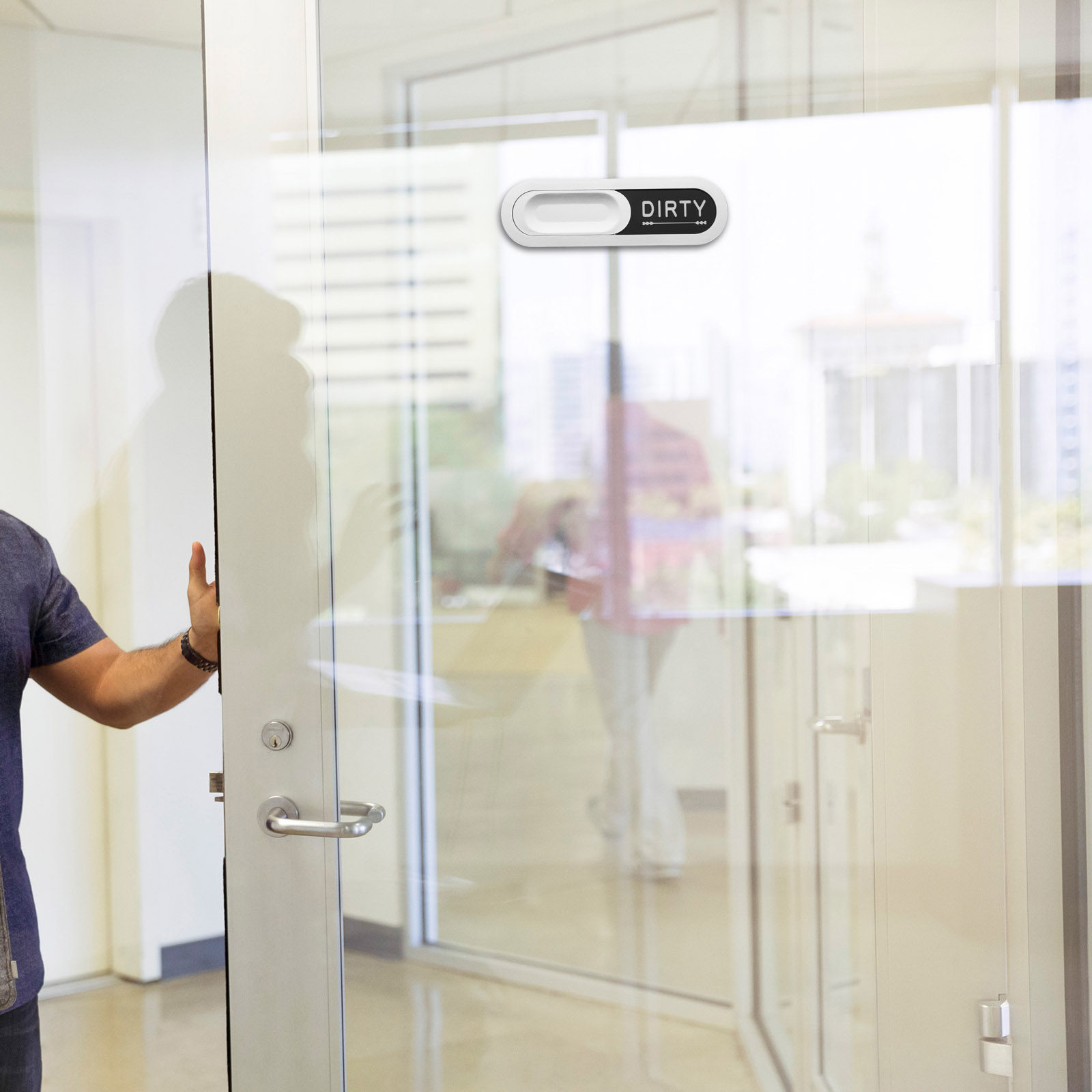 Home Office Vacantes - Office Door Sign Slider Vacant Occupied