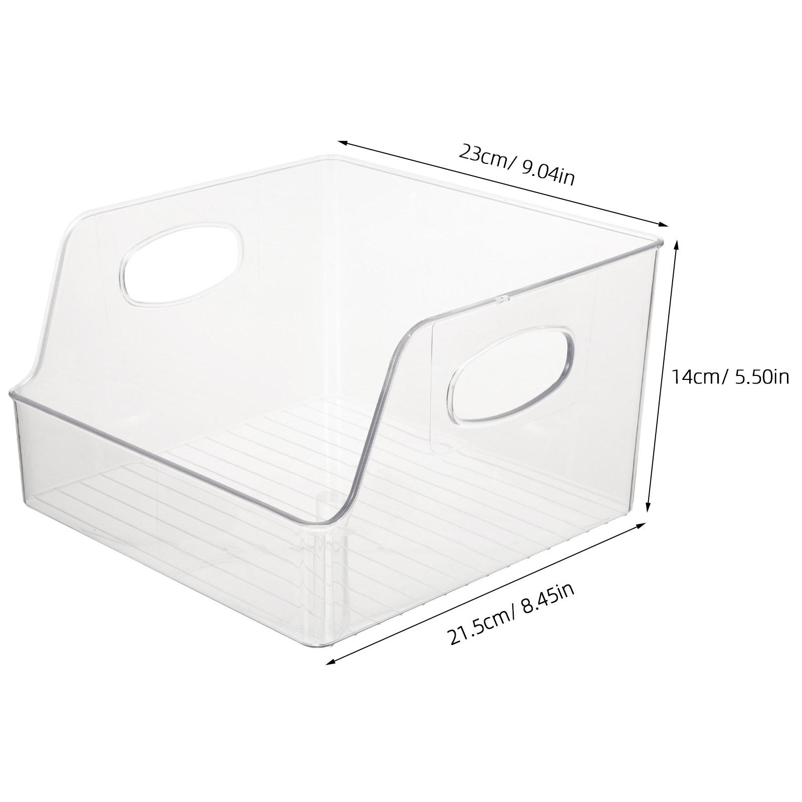 1Pcs Transparent Book Organize - Home Office With Library recension och pris