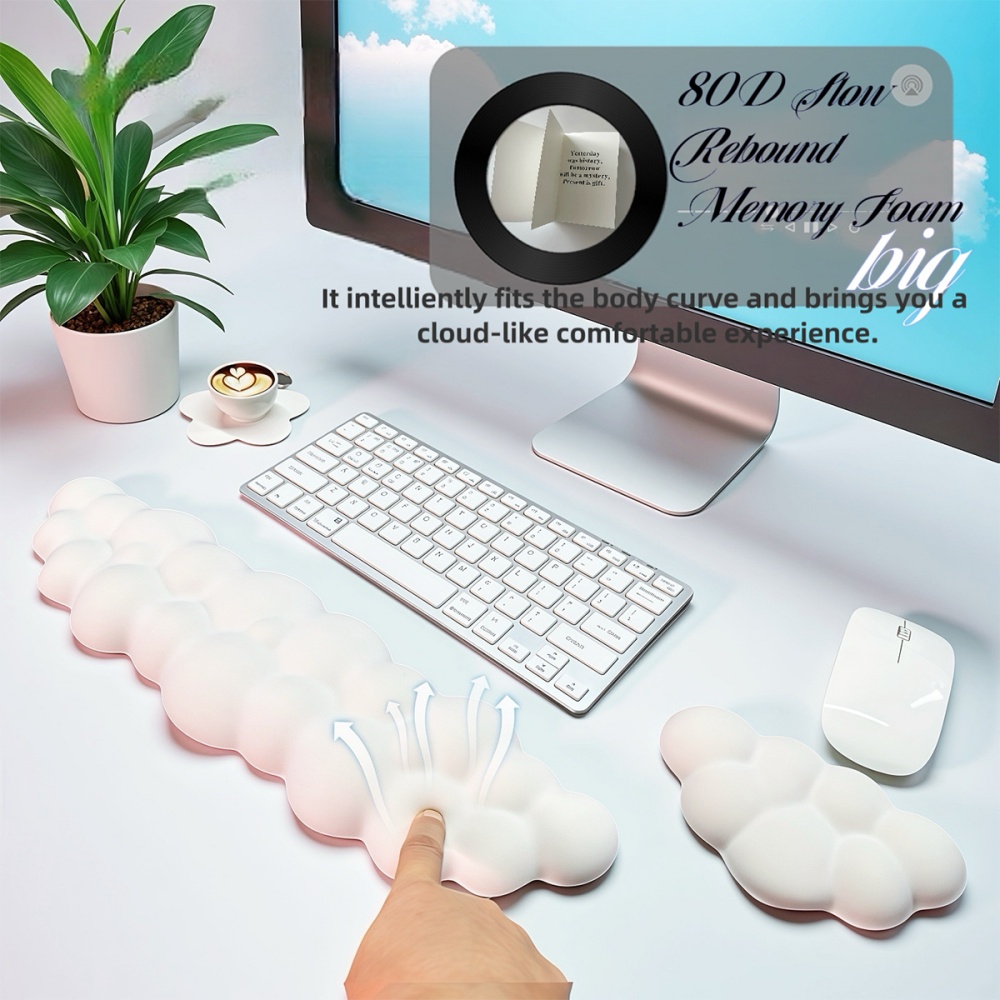 4pcs Ergonomic Mouse Pad Wrist - Home Office Call Center recension och pris