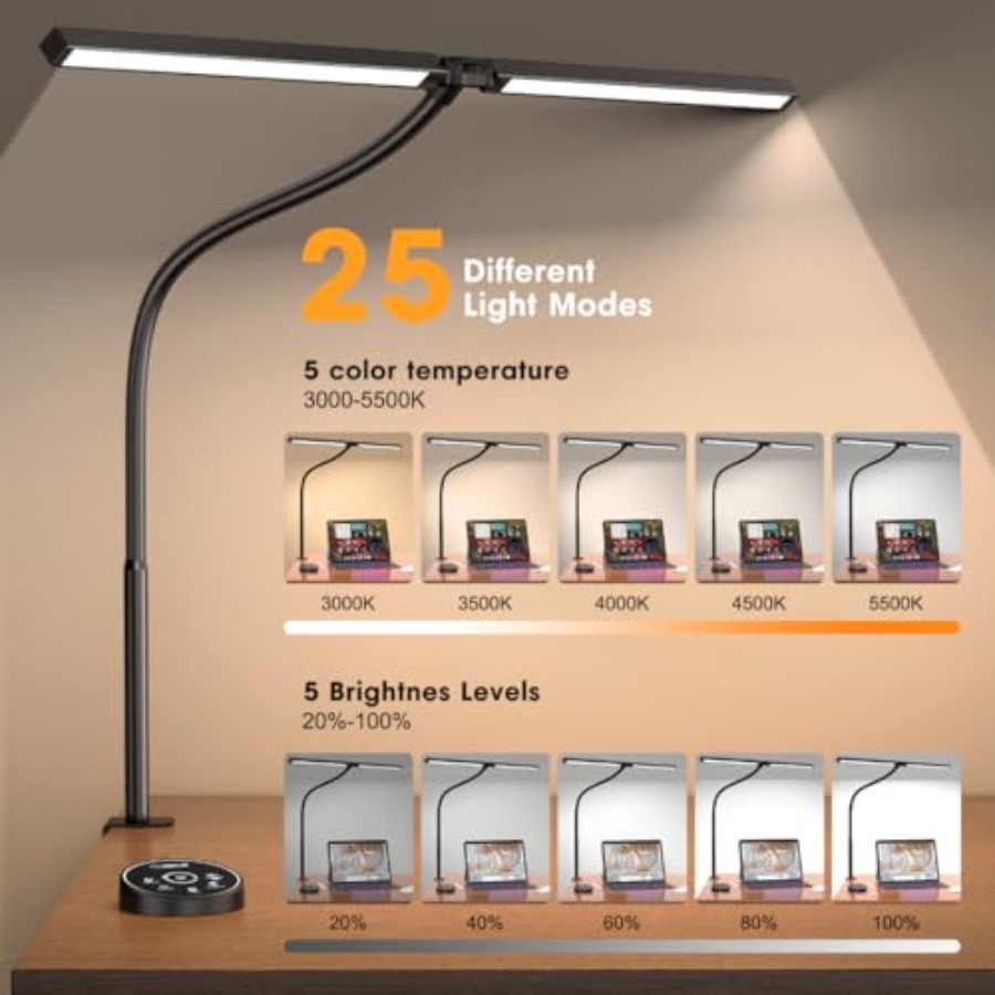 Led Desk Lamp for Office Home  - Home Office Desk recension och pris