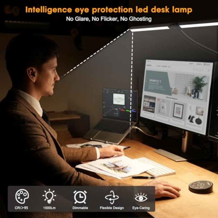 Led Desk Lamp for Office Home  - Home Office Desk recension och pris