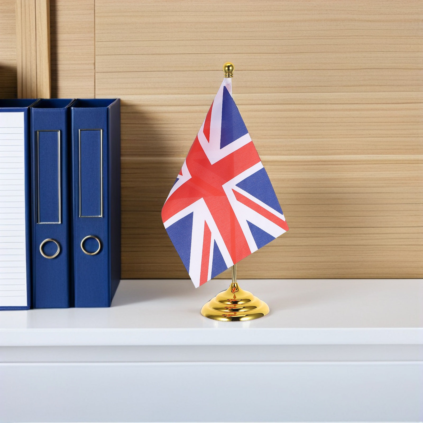 Mini Uk Desk Flag Set United K - Home Office United Kingdom recension och pris