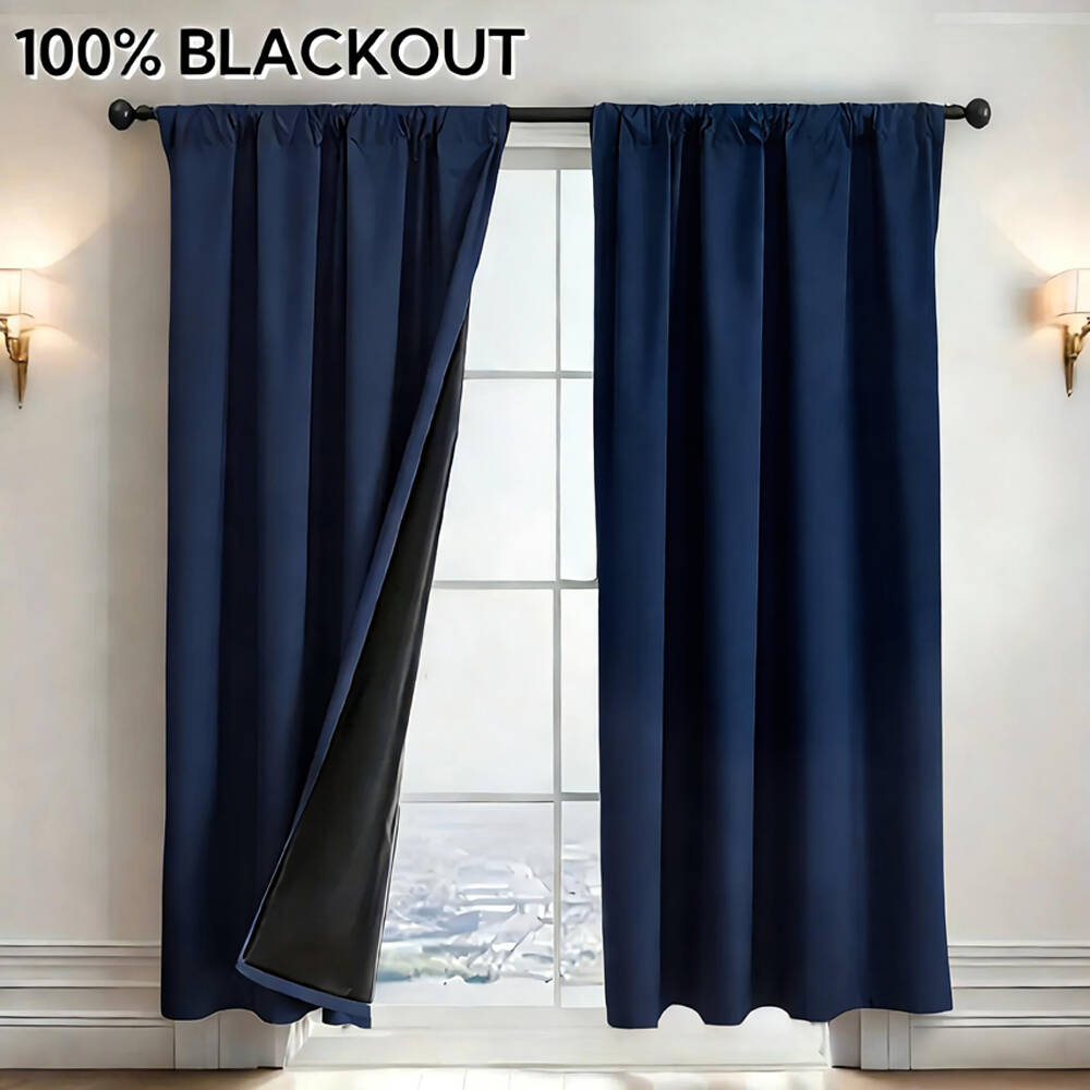 1pc 100% Blackout Curtain with - Home Office Gadgets recension och pris