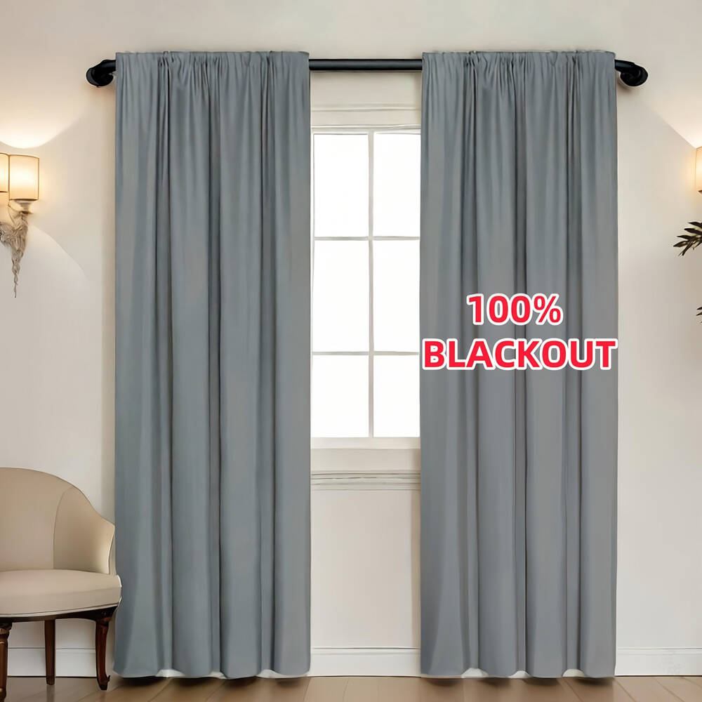1pc 100% Blackout Curtain with - Home Office Gadgets recension och pris