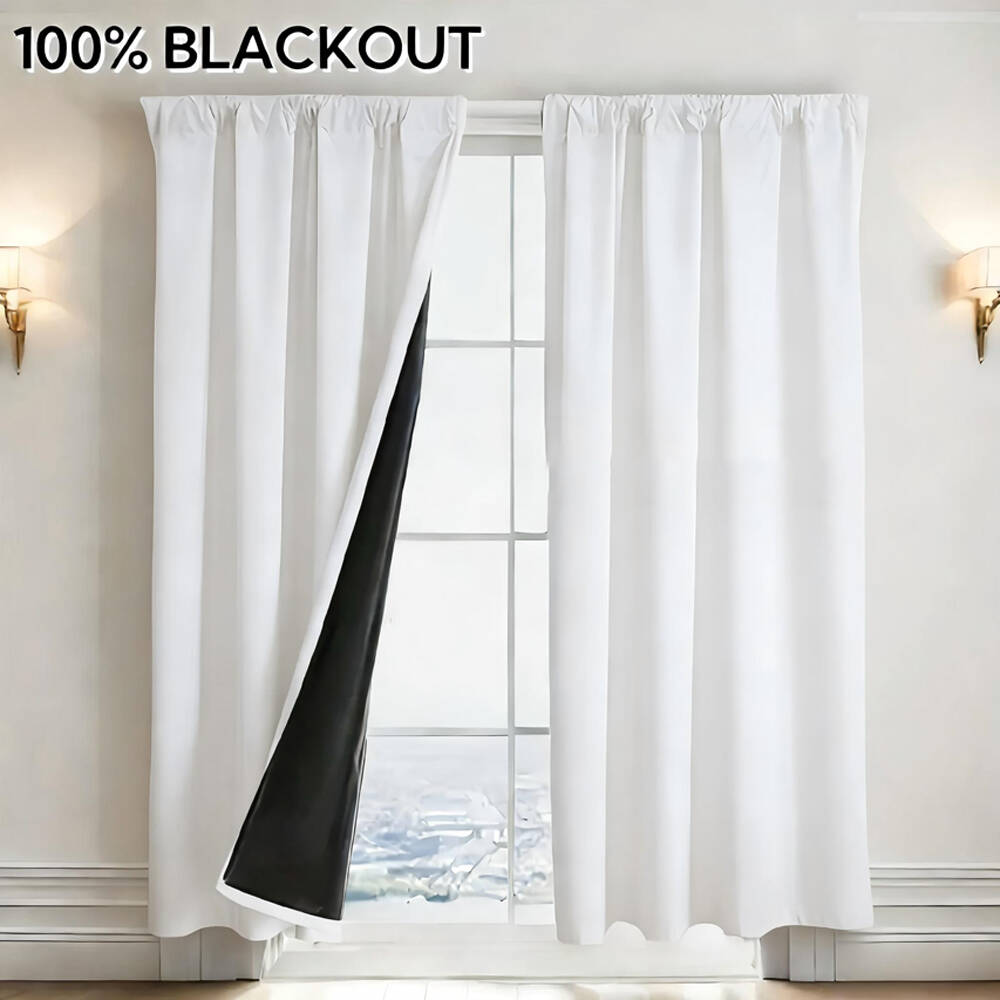 1pc 100% Blackout Curtain with - Home Office Gadgets recension och pris