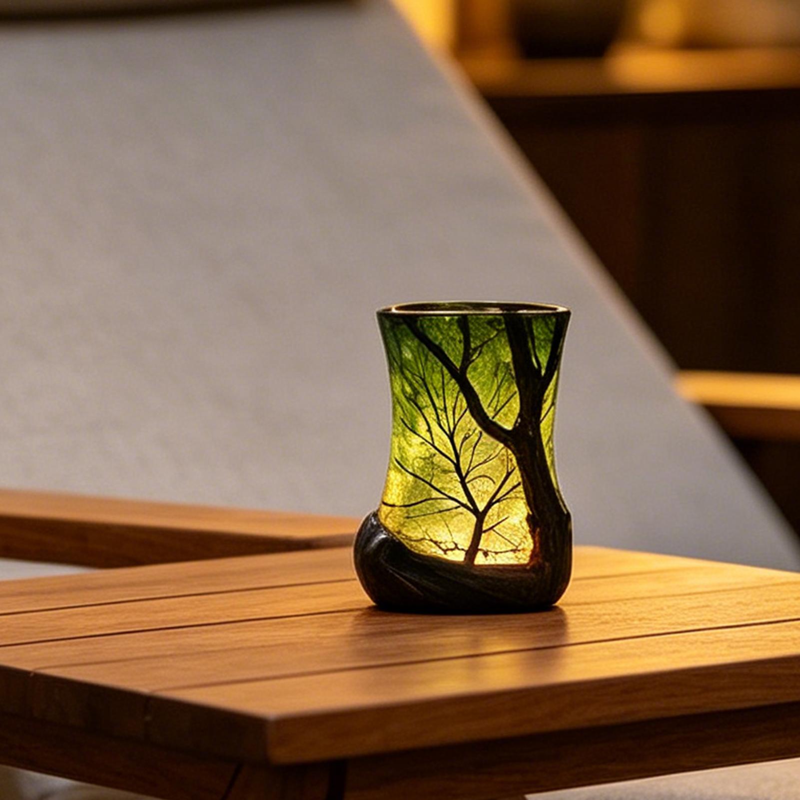 Bedside Table Lamp Forest Nigh - Home Office Desk recension och pris