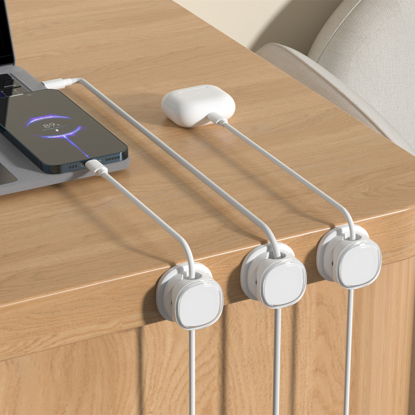 3/6/8/12PCS Magnetic Cable Cli - Home Office Call Center recension och pris