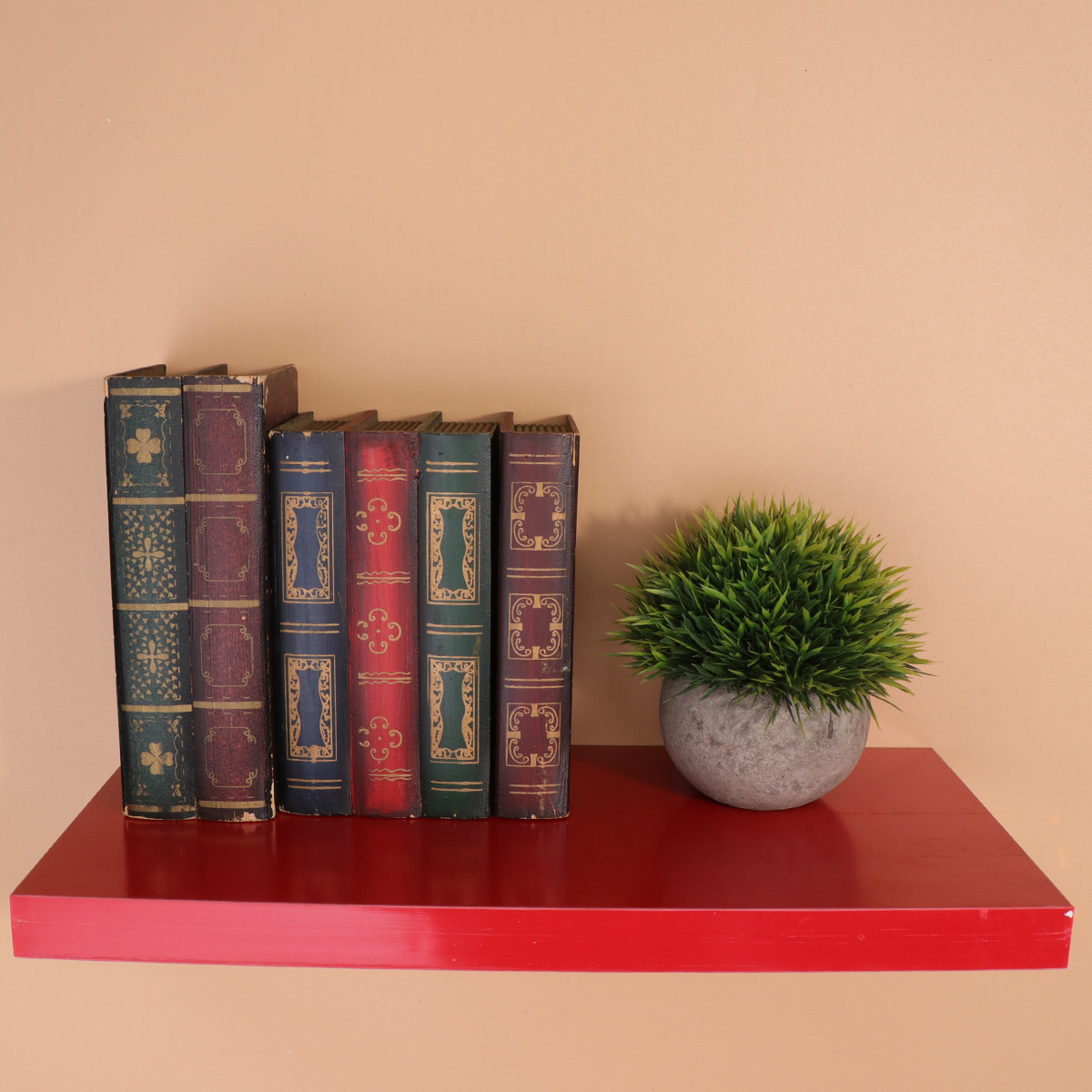 Single-Layer Wall Mounted Book - Home Office With Library recension och pris