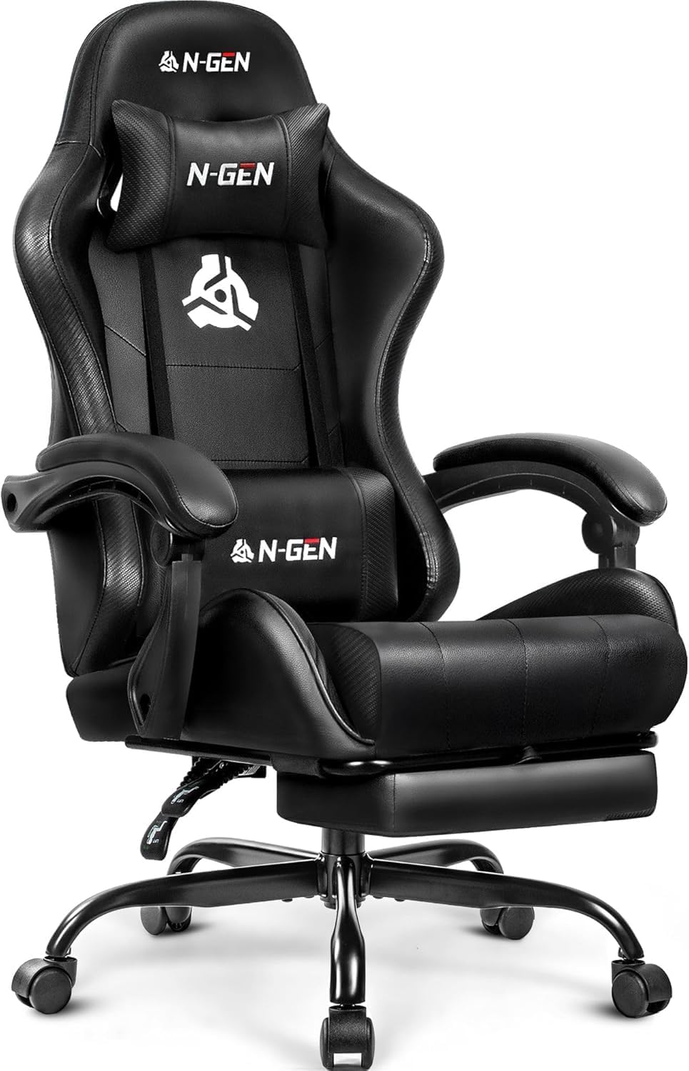 Gaming Chair with Footrest Lum - Home Office Desk recension och pris