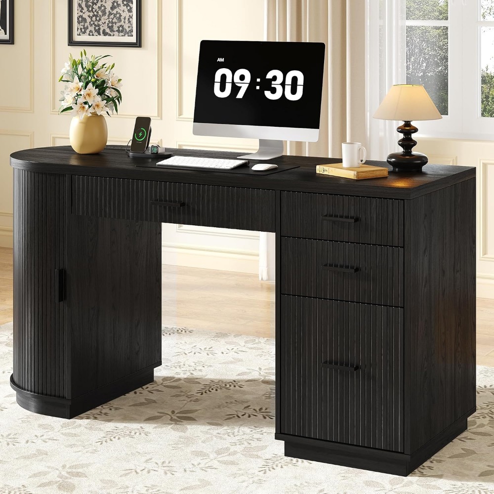 ONBRILL 58 Inch Fluted Executi - Home Office Work recension och pris