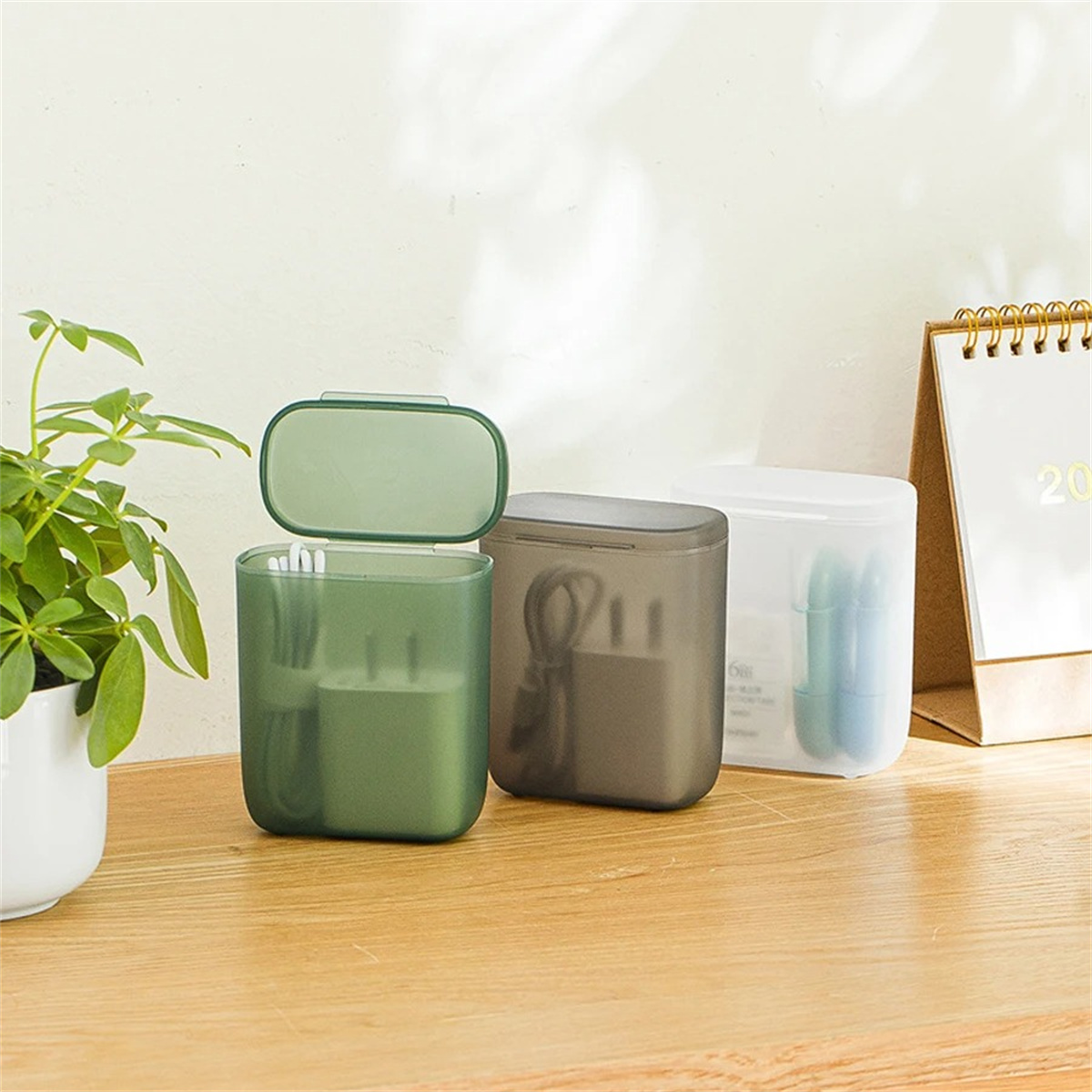 Desktop Data Cable Storage Box - Home Office Call Center recension och pris