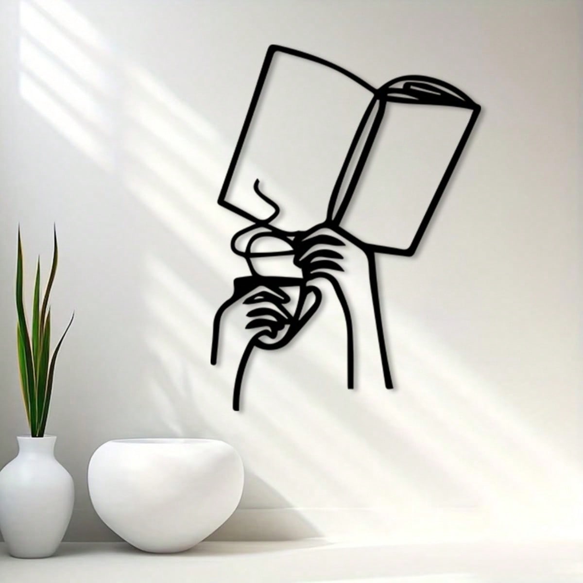 Vintage Cat Books Iron Wall Ar - Home Office With Library recension och pris
