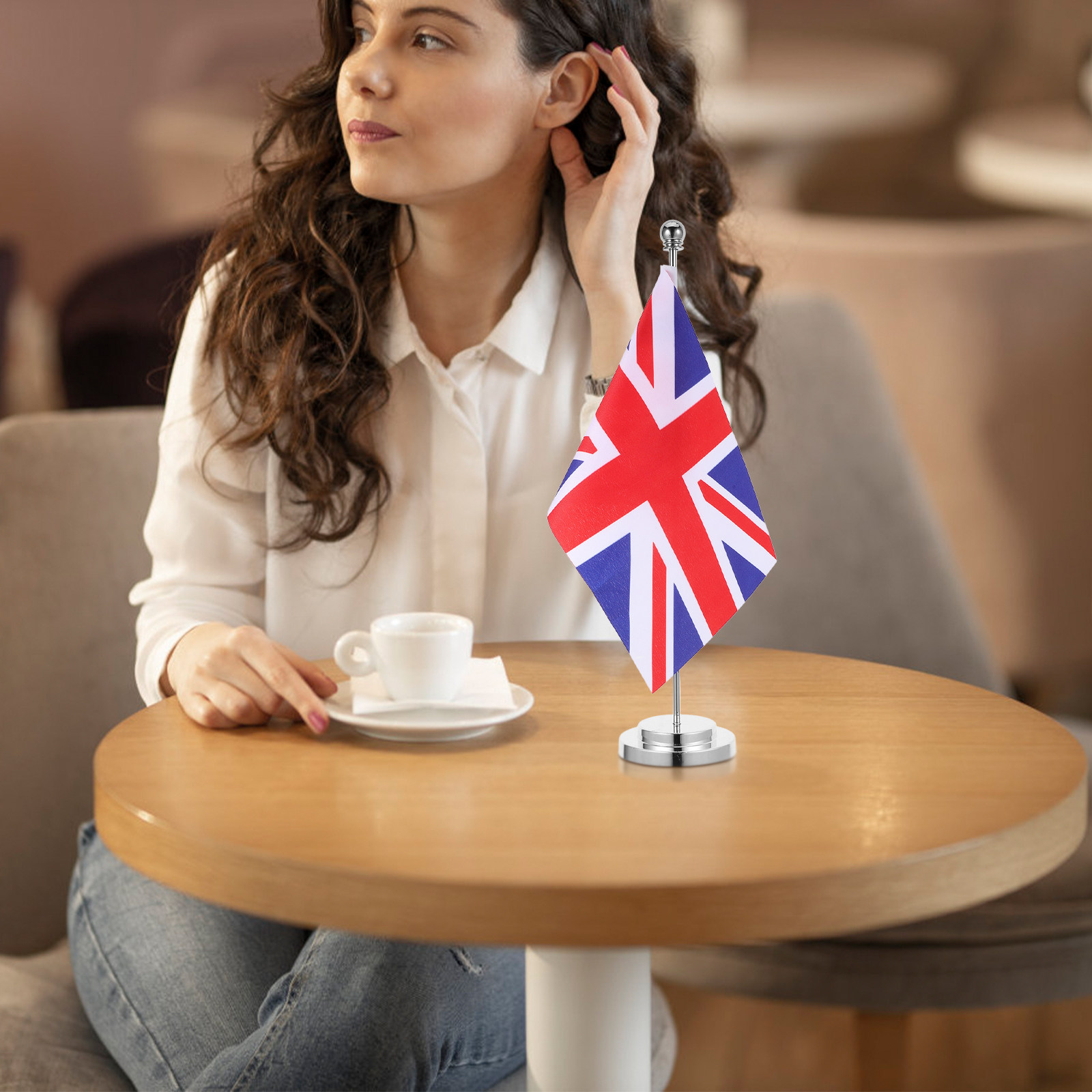 Miniature Uk Desk Flag British - Home Office United Kingdom recension och pris