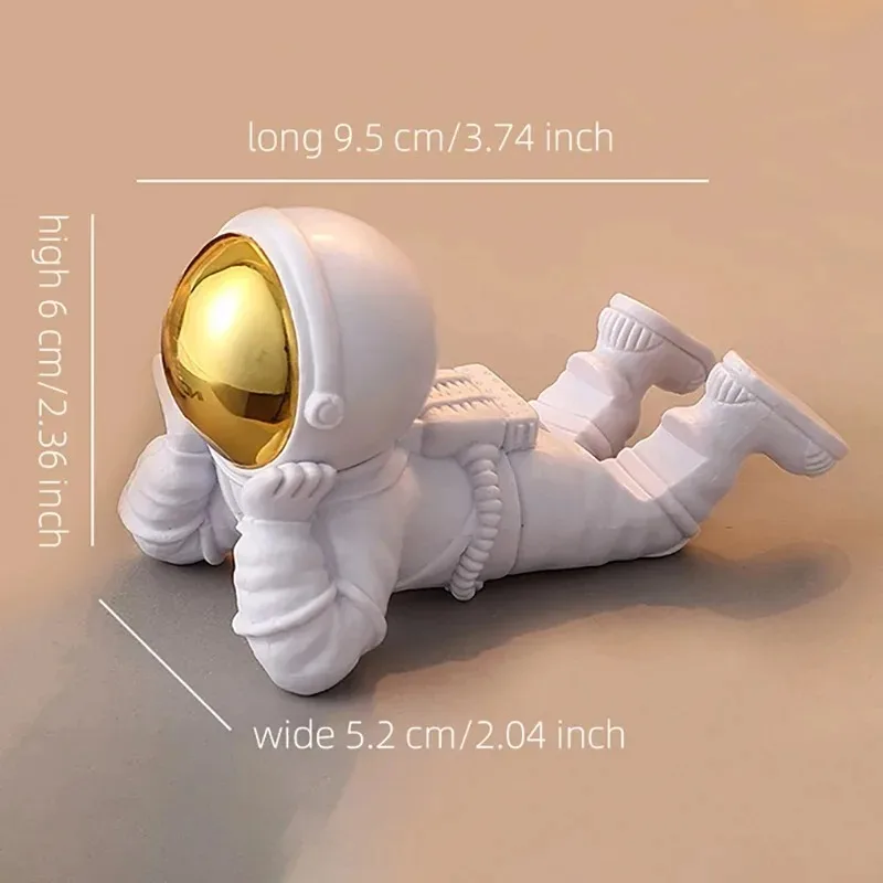 Cute Astronaut Desktop Statue  - Home Office Call Center recension och pris