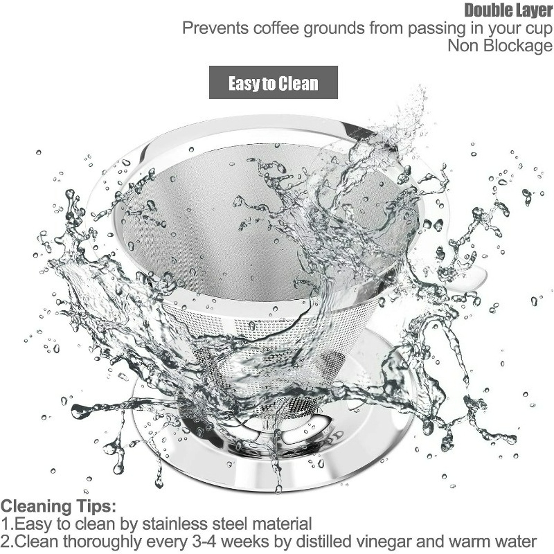 Pour Over Coffee Maker with Pe - Home Office For Two recension och pris