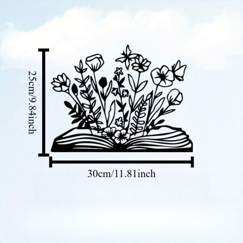 HL Metal Wall Art Reading Them - Home Office With Library recension och pris