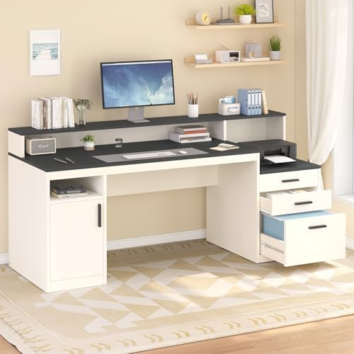 YOME 65 Inch Computer Desk wit - Home Office 365 recension och pris