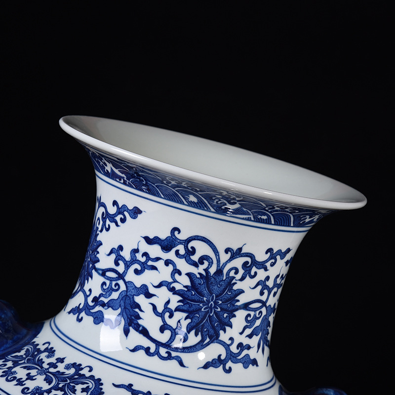 High Quality Blue White Porcel - Home Office For Two recension och pris