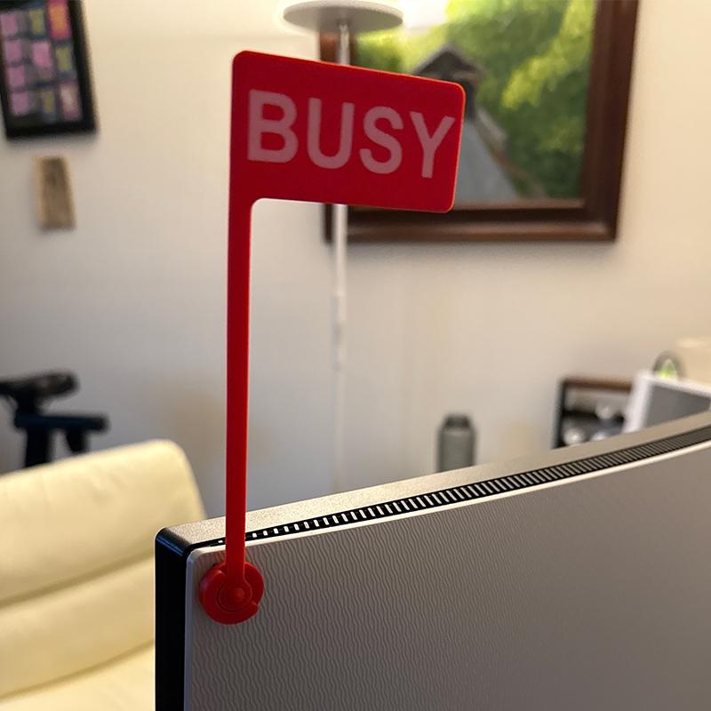 On Call Busy Flag Sign Unique  - Home Office Call Center recension och pris