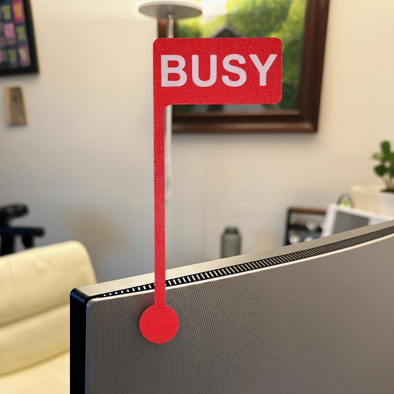 On Call Busy Flag Sign Unique  - Home Office Call Center recension och pris