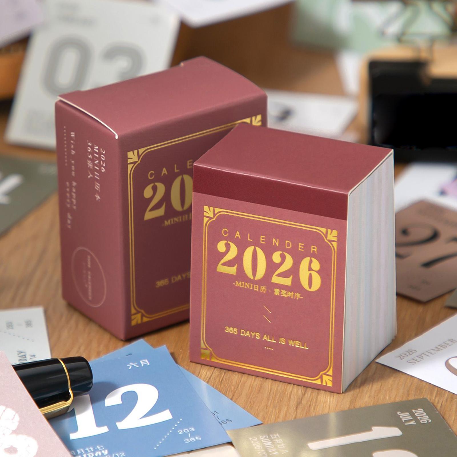 Mini 365 Day Calendar 2026 Pla - Home Office 365 recension och pris