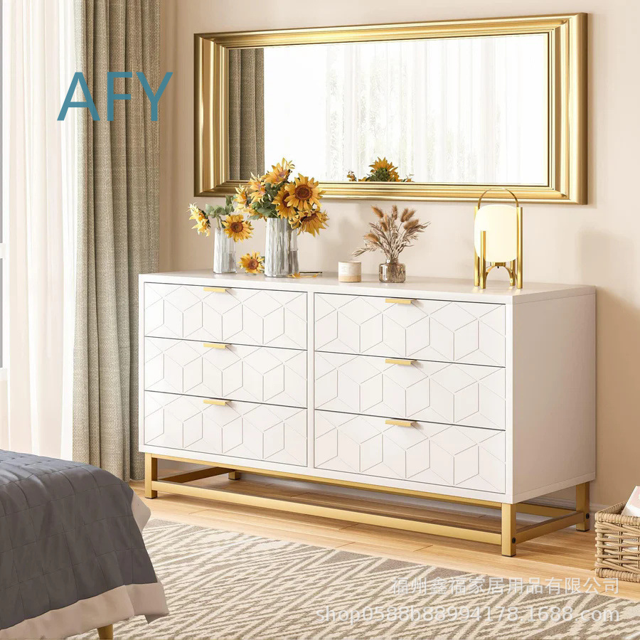 New Custom Wooden Six Drawer D - Home Office Of Ikea recension och pris