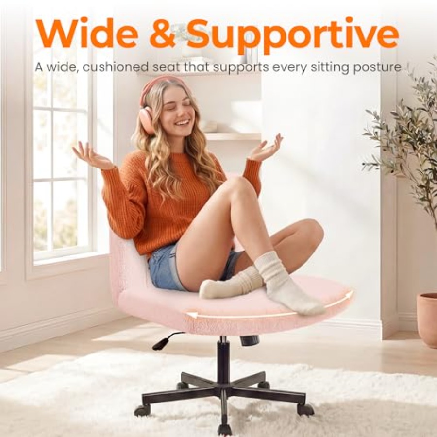 Criss Cross Chair with Wheels  - Home Office Desk recension och pris