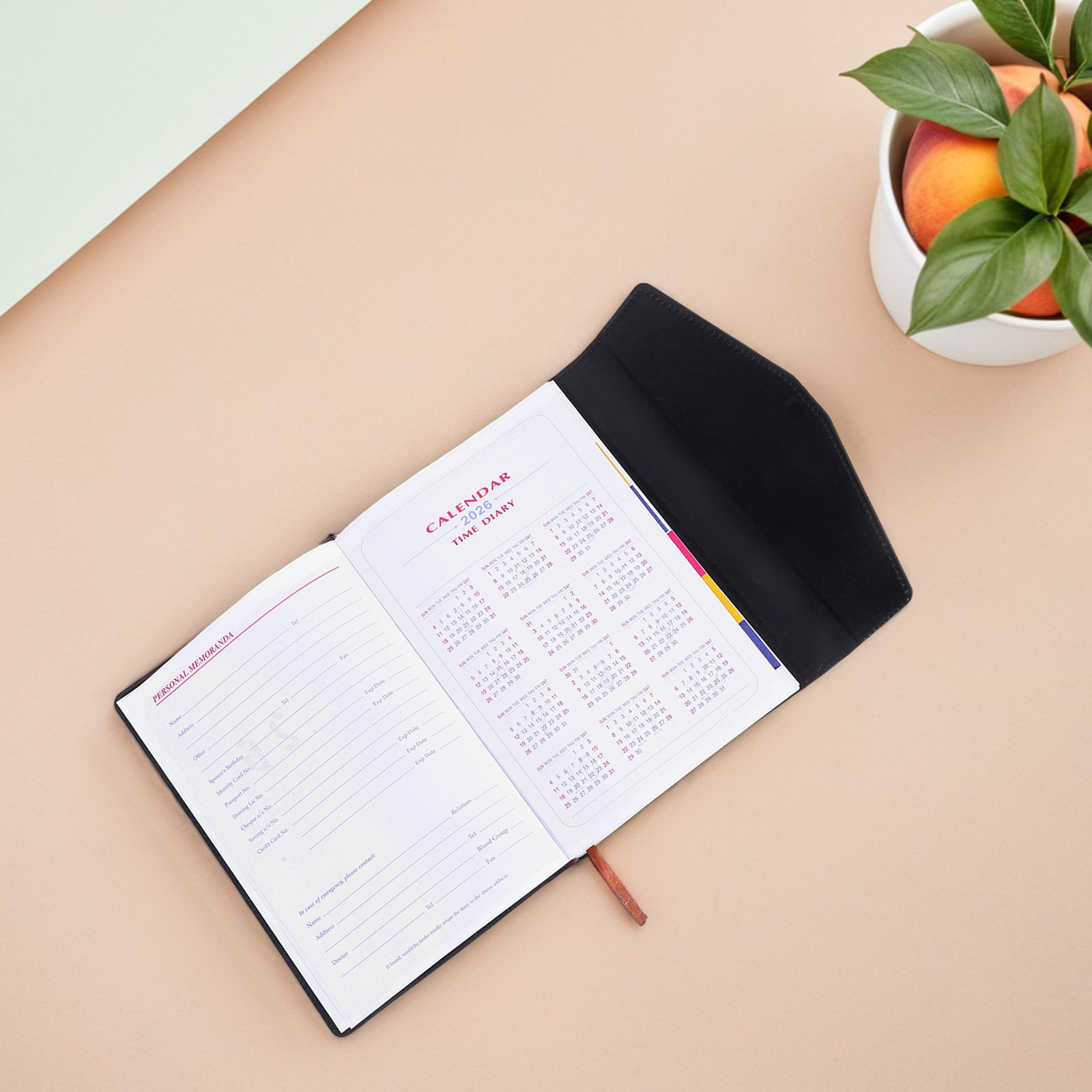 365-Day Daily Planner Thick Pa - Home Office 365 recension och pris