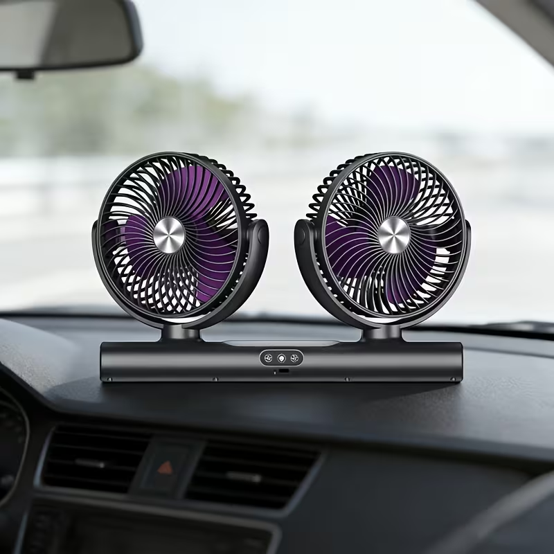 Dual-Head Circulation Fan Mode - Home Office Gadgets recension och pris