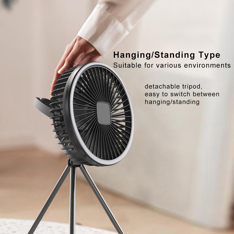 Portable Camping Fan 10000mAh  - Home Office Gadgets recension och pris