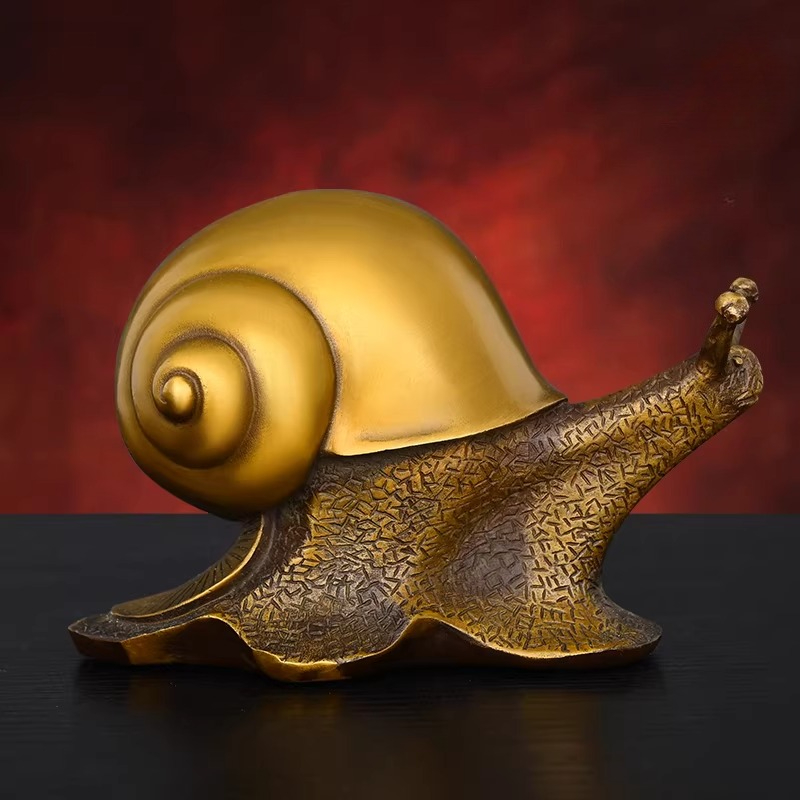 Creative Feng Shui Brass Snail - Home Office Desk recension och pris