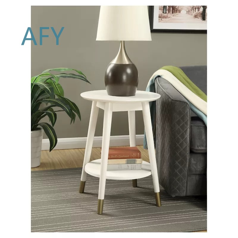 Wooden Side Table with Bottom  - Home Office Of Ikea recension och pris