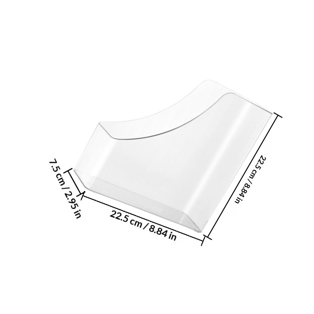2Pcs Transparent File Organize - Home Office With Library recension och pris