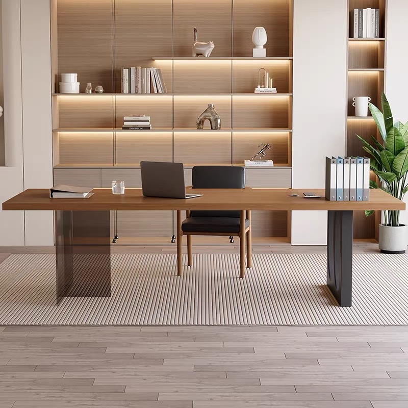 Italian Acrylic Floating Woode - Home Office Desk recension och pris