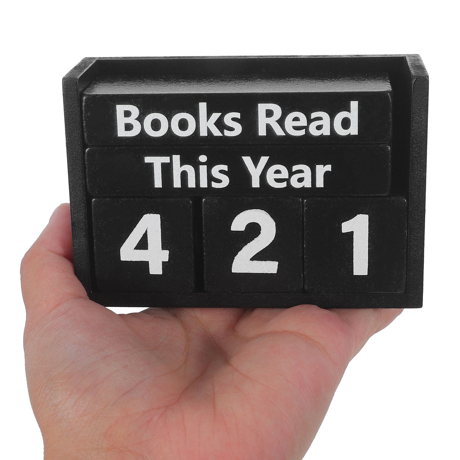 1Set Annual Wooden Book Read C - Home Office With Library recension och pris