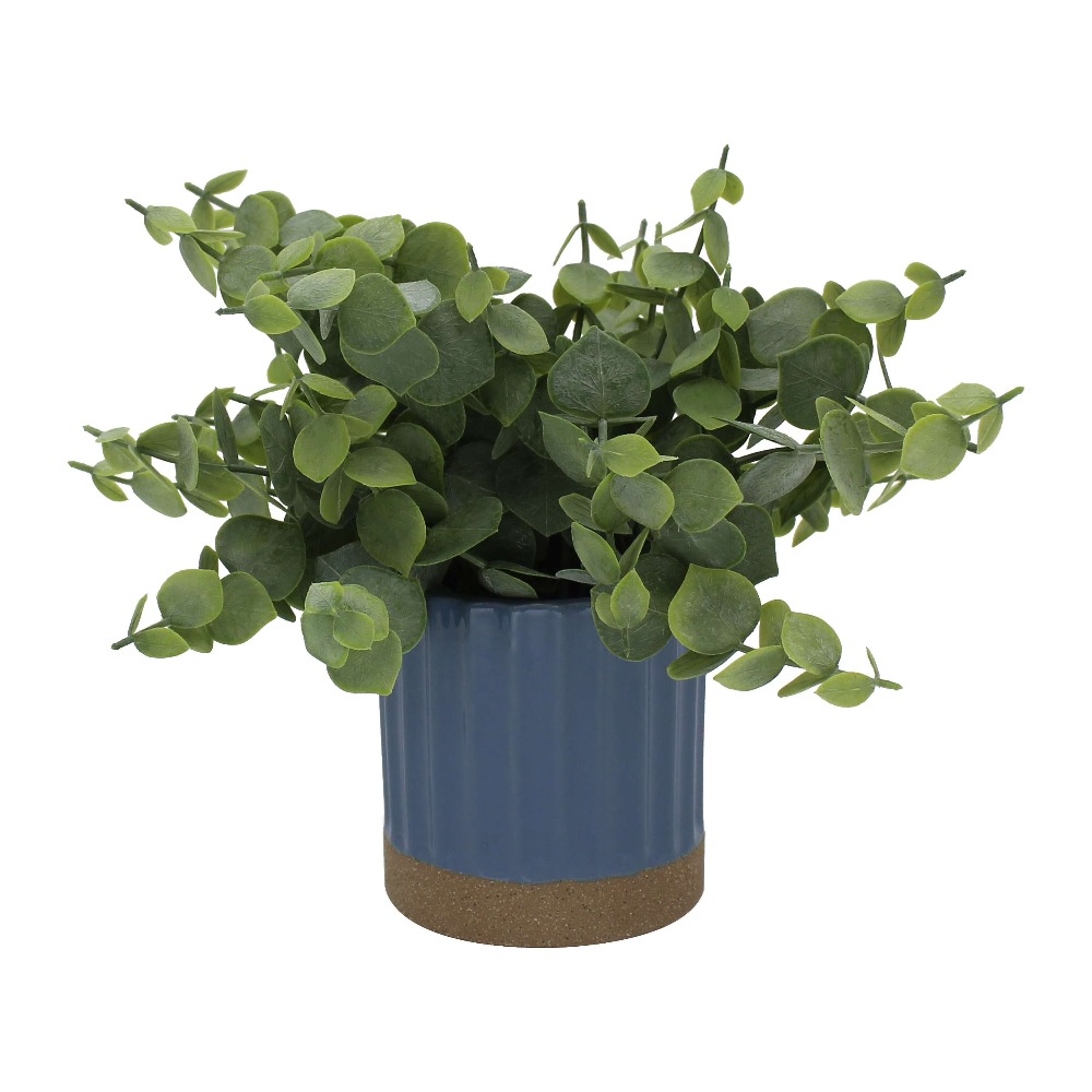 Artificial Eucalyptus Silk Pla - Home Office For Two recension och pris