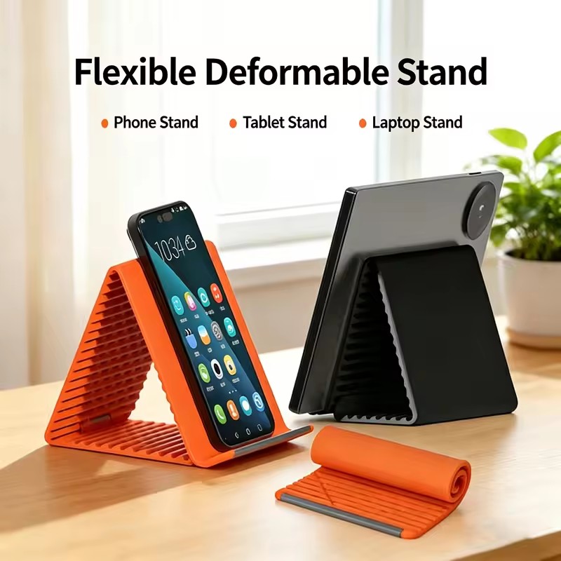 Flexible Foldable Silicone Pho - Home Office Call Center recension och pris