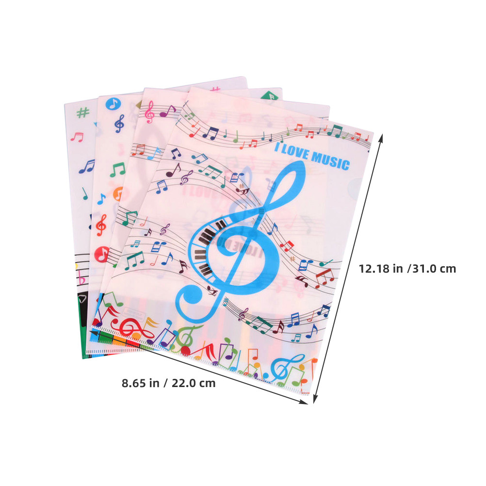12Pcs Piano Note Pattern A4 Do - Home Office For Two recension och pris