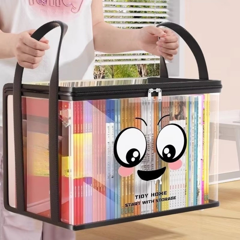 Large Square Book Storage Bag  - Home Office Bagas recension och pris