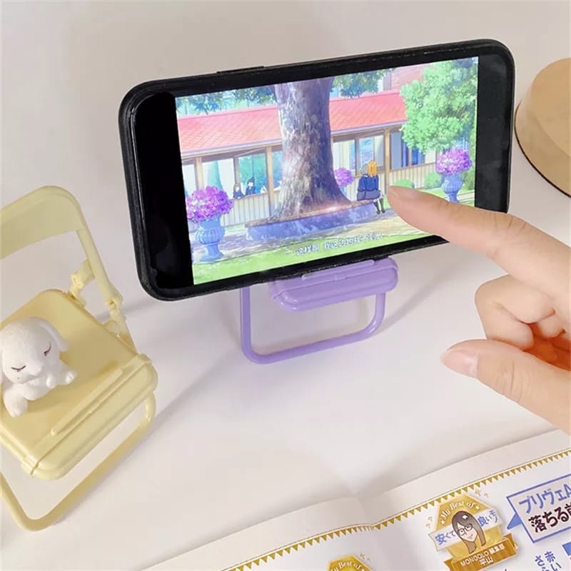 Cute Chair Phone Holder Stand  - Home Office Call Center recension och pris