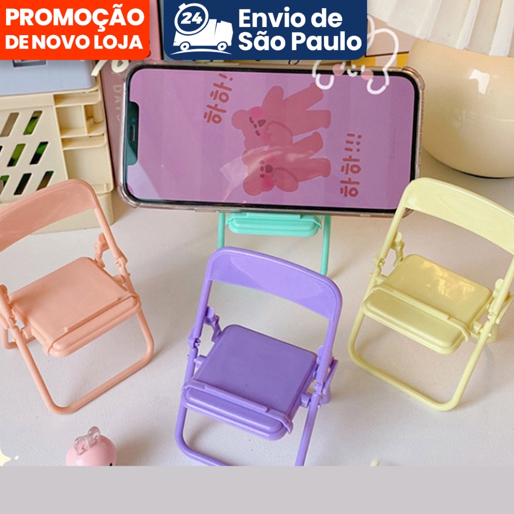 Cute Chair Phone Holder Stand  - Home Office Call Center recension och pris