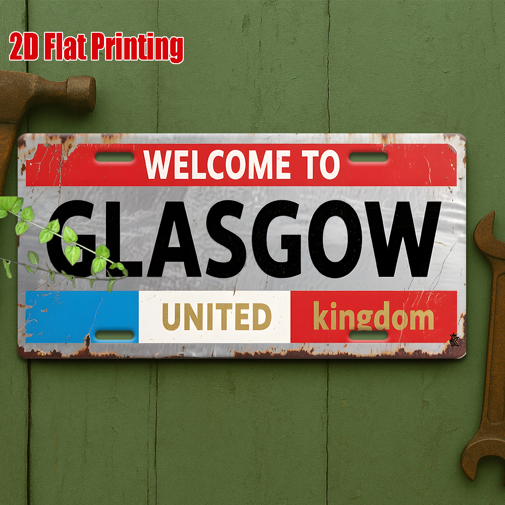 Tin Sign - Vintage Durable Met - Home Office United Kingdom recension och pris