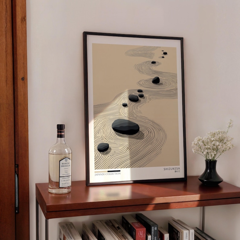 2pcs Japandi Zen Canvas Wall A - Home Office For Two recension och pris