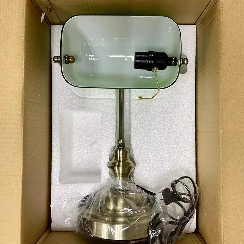 Desk lamp Table Light glass ba - Home Office With Library recension och pris