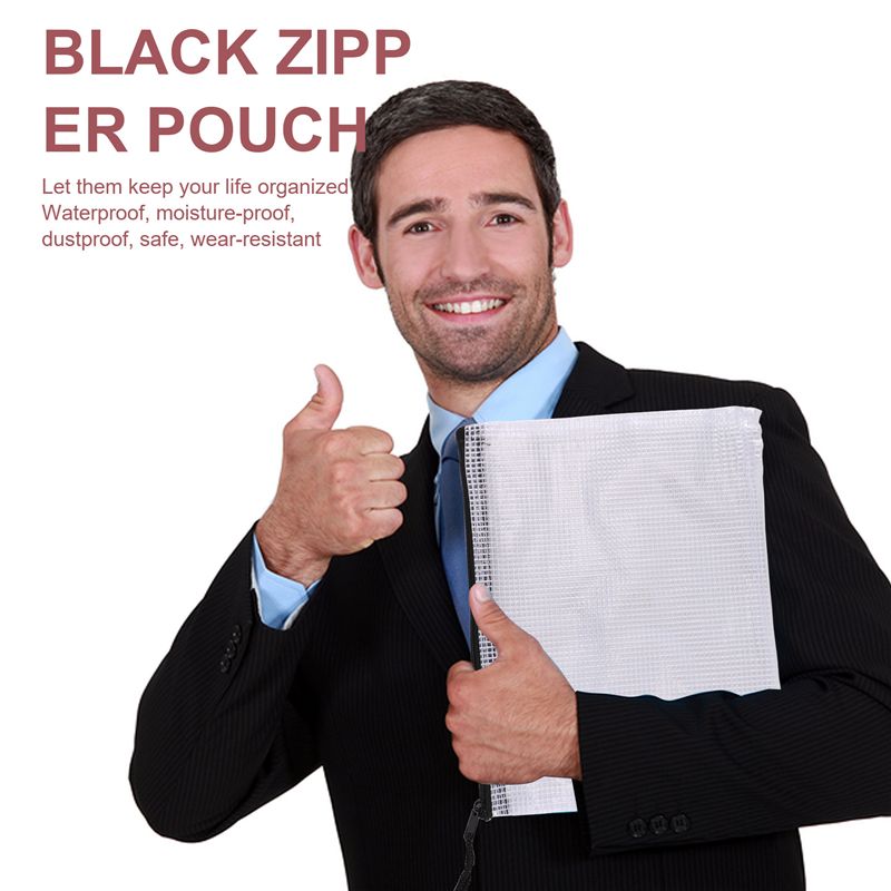 Leading-18Pcs Mesh Zipper Pouc - Home Office Bagas recension och pris